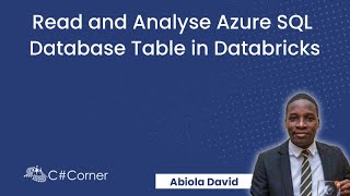 Databricks: Provision and Analyze Azure SQL Database Table