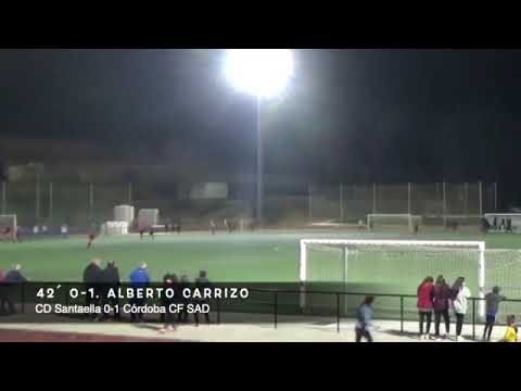 Resumen 12ª Jornada. CD Santaella 0-1 Córdoba CF SAD