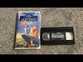 The Lion King 1995 VHS Version 1 Overview 2025 Edition