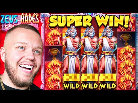 THIS IS WHY I LOVE ZEUS VS HADES GODS OF WAR!! (BIG Slot Win!?)