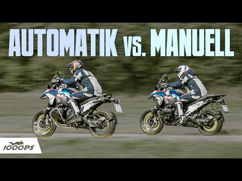 Walten ohne Schalten  BMW ASA auf BMW GS im Vergleichstest mit Quickshifter auf BMW R 1300 GS