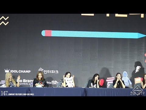 clc full 씨엘씨 전체 191020 BY 147Company 굿즈플리마켓 직캠 fancam