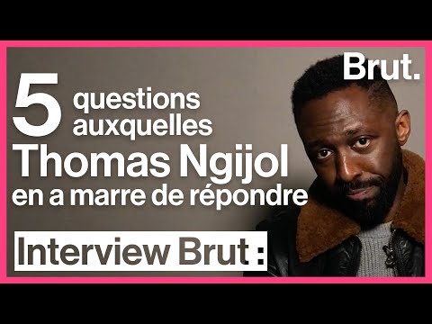 5 questions auxquelles Thomas Ngijol en a marre de devoir répondre