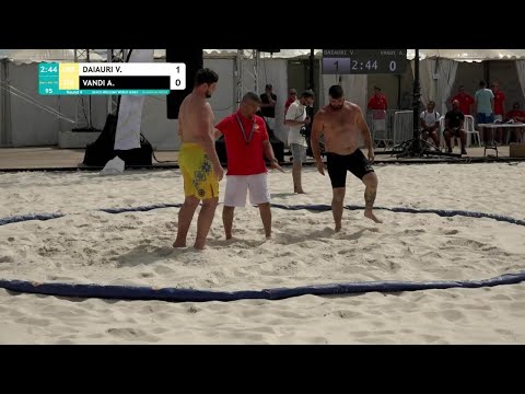 Vazha DAIAURI (UKR) vs. Alessio Salvatore VANDI (ITA) • Round 4 • Men's BW +90Kg