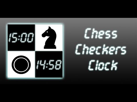 Chess Checkers Clock Video