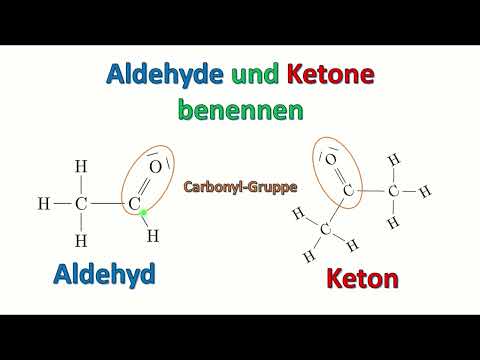 Aldehyde und Ketone benennen | Kurz an Beispielen erklärt | Carbonylverbindungen