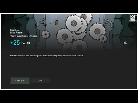 Disc Room 🏆 Xbox GamePass - Weekly Quest (CW 35)