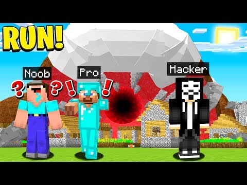 MINECRAFT NOOB vs PRO vs HACKER UNKILLABLE BOSS CHALLENGE!
