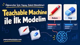Öğrenciler İçin Yapay Zekâ Etkinlikleri | Teachable Machine ile İlk Modelim