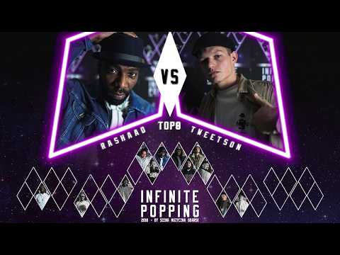 RASHAAD vs TWEETSON | INFINITE POPPING 2018 | TOP 8