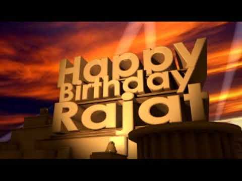 Happy Birthday Rajat