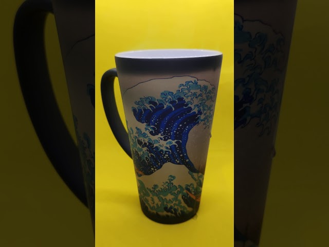 Vídeo relacionado con Grupo Erik Taza Ola Kanagawa - Taza desayuno cerámica 300ml