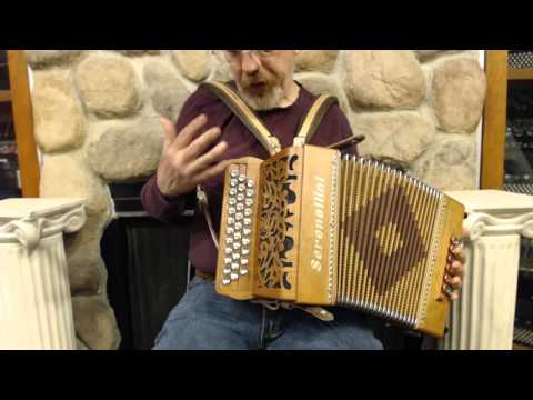 SERDONA - Serenellini Dona 3 Row Diatonic ADG MM 33 12 $2795