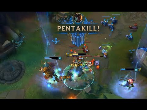 Pobelter Gangplank Outplay Pentakill