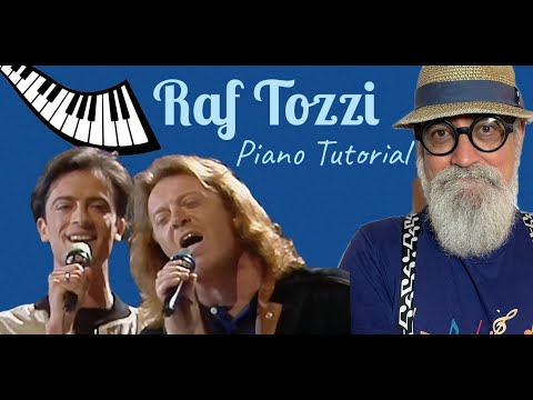 Tutorial Pianoforte: Raf & Umberto Tozzi "Gente di mare" Tino Carugati - Lezione di Pianoforte n.746