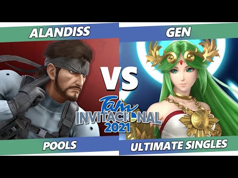 Tam Invitational 2021 - Gen (Palutena) Vs. AlanDiss (Snake) SSBU Ultimate Tournament