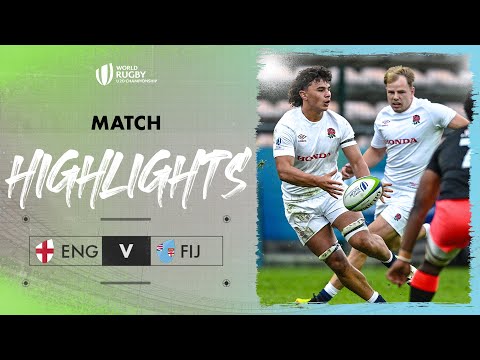 England win in STYLE | England v Fiji | World Rugby U20 Championship 2024 Match Highlights