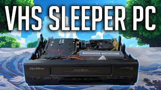 I Turned An Old VHS Player into a Gaming PC...