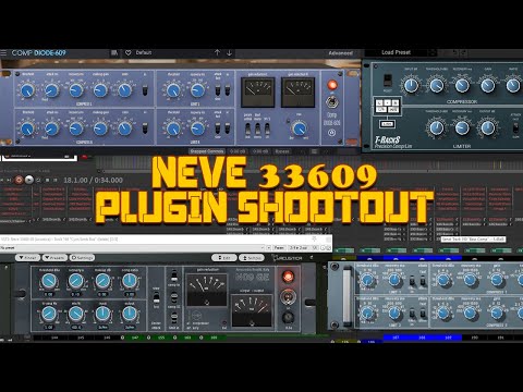Neve 33609 Plugin Shootout (UAD, ACUSTICA, ARTURIA, T-RackS)