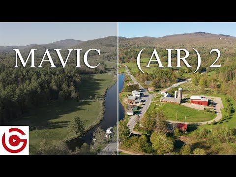 DJI MAVIC AIR 2 vs MAVIC 2 PRO in 4K