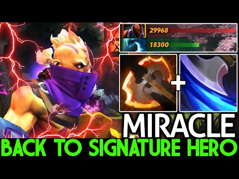 MIRACLE [Anti Mage] Back to Signature Hero Deals with GH Phoenix Dota 2