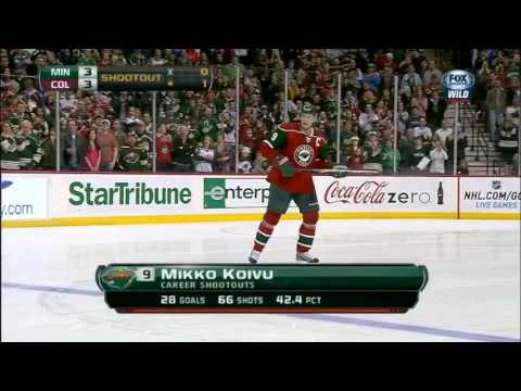 Minnesota Wild vs. Colorado Avalanche | Shootout | 02.14.2013