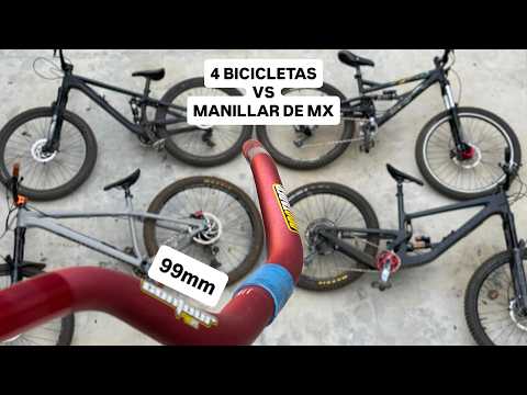 Manillar de MotoCross VS 4 Bicicletas!