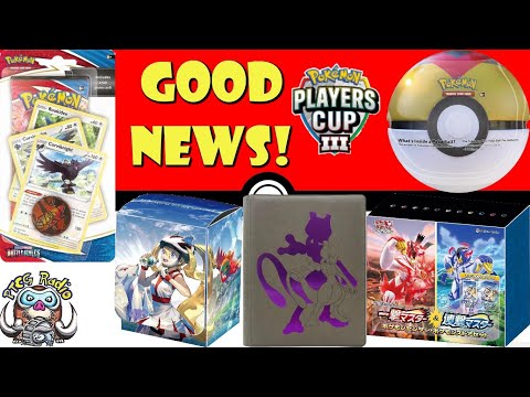 New Products Revealed, Best Art Ever & the Players Cup is BACK! (Pokémon TCG News)