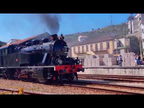 Comboio Histórico no Pinhão - Portugal
