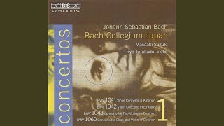 Concerto for 2 Violins in D Minor, BWV 1043: I. Vivace