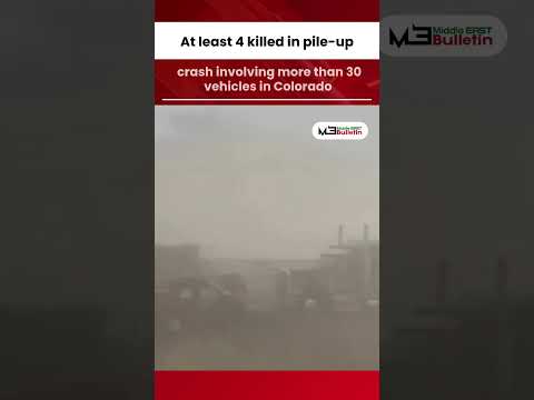 Deadly 30-Vehicle Pile-Up in Colorado Amid ‘Brown Out’ Conditions