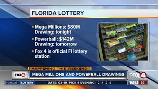 Mega Millions and Powerball drawings