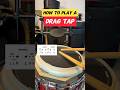 How to play a DRAG TAP! #drums