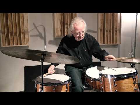 Steve Maxwell Vintage Drums - Craviotto 16/12/14/5.5x14" Drum Set - Cherry with Cherry inlay