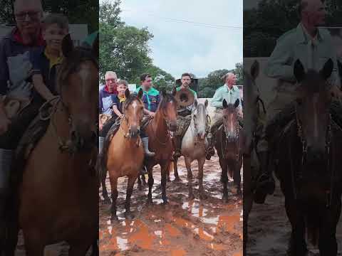 Rodeio CTG Espelho da Tradição - Xanxerê - Santa Catarina - Brasil - Oração da Ave Maria