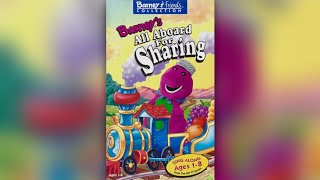 Barneys All Aboard for Sharing 1995 - 1996 VHS