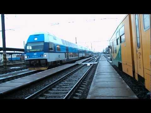 Odjezd vlaku Os 2515 (ČD 471.062) - Nymburk hl.n., 11. 3. 2013