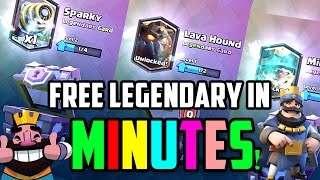 How To Get FREE LEGENDARY CARDS in Clash Royale! (Fast & Easy) 4 METHODS!