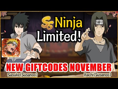 Nindo Endless Hero & 2 New Giftcodes November - Naruto RPG Free SS Android
