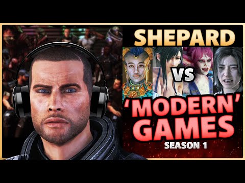 Shepard Play Modern Games with his Crew - Full Season 1
