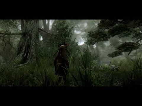 Abandoned Temple - A walk in the Forest. Welcome to Valenwood (Teaser Trailer)