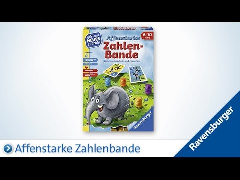 Ravensburger Affenstarke Zahlen Bande