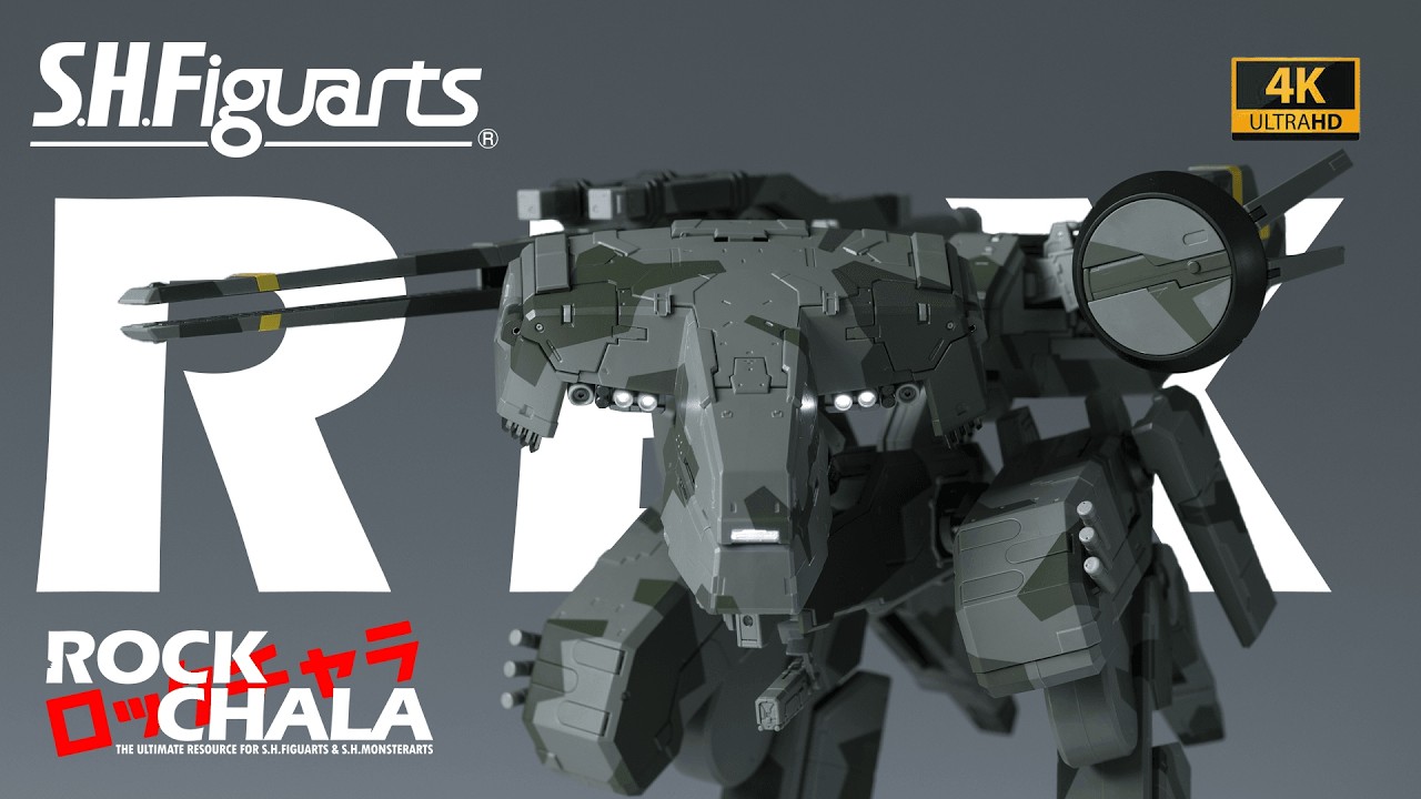 【Rockchala】Metal Gear Solid Rex Chogokin Action Figure! MGS　超合金