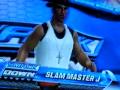 svr09 caw entrance Slam Master J + Finish  new attire