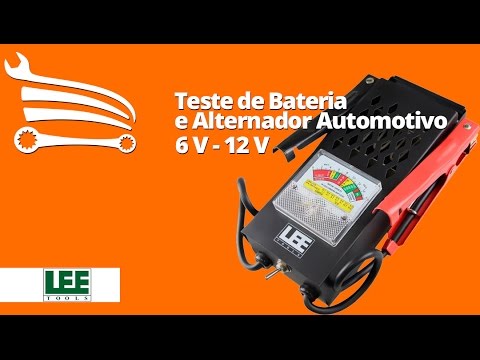 Teste de Bateria e Alternador Automotivo de 6 V - 12 V - Vídeo