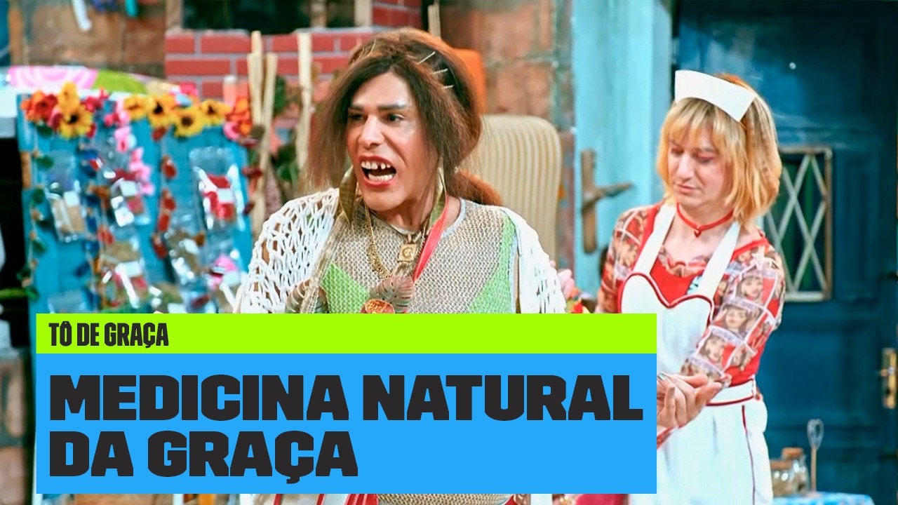 Graça abre CLÍNICA de PLANTAS MEDICINAIS | Tô de Graça | Temporada 8 | Multishow