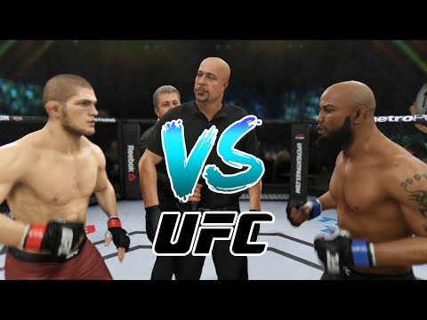 Khabib Nurmagomedov vs. Yoel Romero | EA Sports UFC 3 - K1 Rules