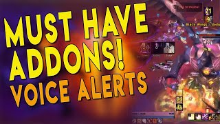 Must Have Addons Guide - VOICE NOTIFICATIONS | WeakAuras &amp; DBM Setup | WoW BfA 8.3