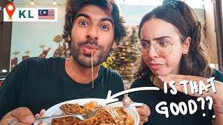 Trying Street Food in Kuala Lumpur Malaysia | Touring With Locals | KL Malaysia Travel Vlog 2022 4K