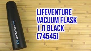 Lifeventure Vacuum Flask 1.0 л Black (74545) - відео 1